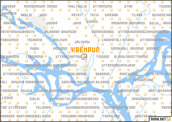 map of Kāempur