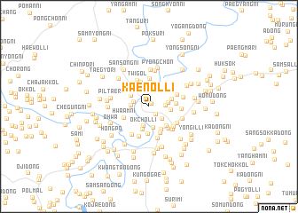 map of Kaenol-li