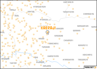 map of Kaeraji