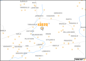 map of Kaera