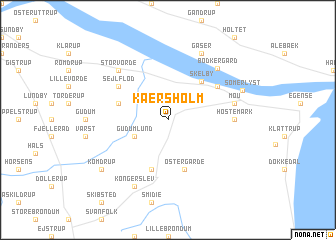 map of Kærsholm