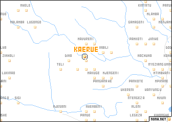 map of Kaerue