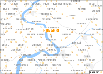 map of Kaesa-ri