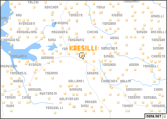 map of Kaesil-li