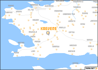 map of Kaevere