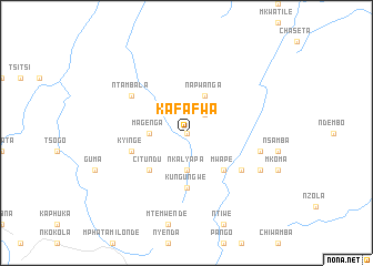 map of Kafafwa