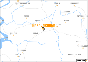 map of Kafalakanda