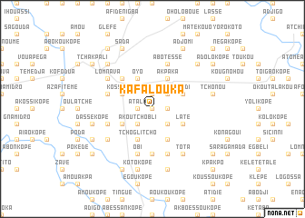map of Kafalouka