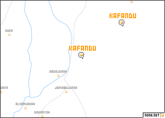 map of Kafandu