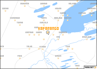 map of Kafarango