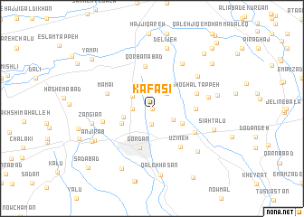 map of Kafāsī