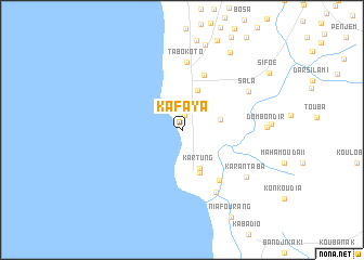 map of Kafaya