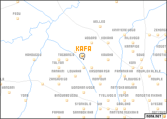 map of Kafa