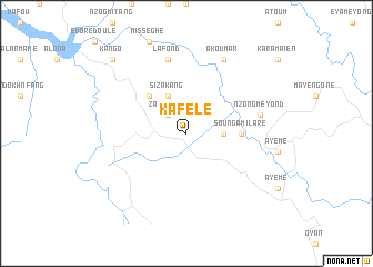 map of Kafele