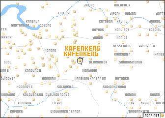 map of Kafenkeng