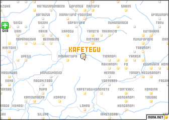 map of Kafetegu