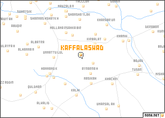 map of Kaff al Aswad