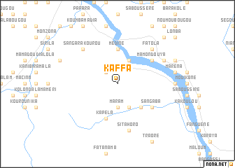 map of Kaffa