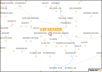 map of Kaf Hemara