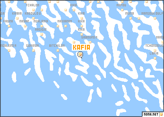 map of Kafia