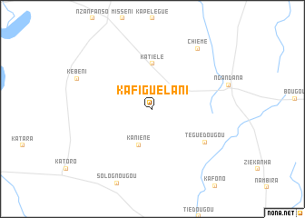 map of Kafiguélani