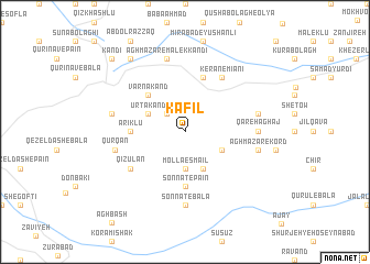 map of Kafīl