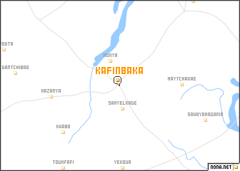 map of Kafin Bâka