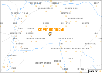 map of Kafin Bangoji