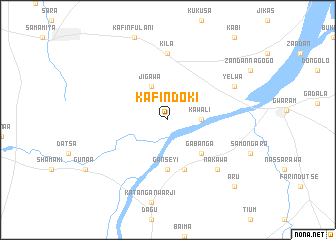 map of Kafin Doki