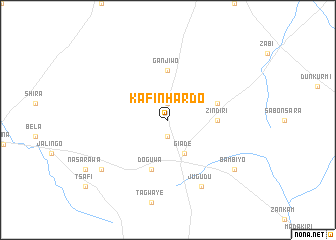 map of Kafin Hardo