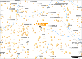 map of Kāfir Kot