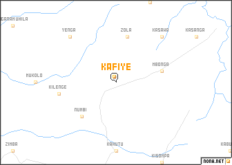 map of Kafiye
