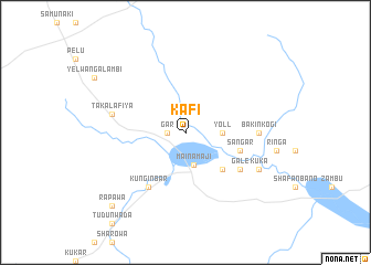 map of Kafi