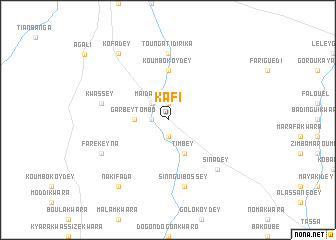 map of Kafi