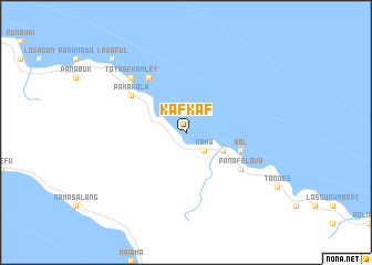 map of Kafkaf