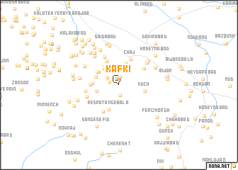 map of Kafkī