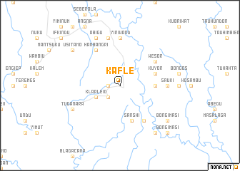 map of Kafle