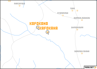 map of Kafokaha