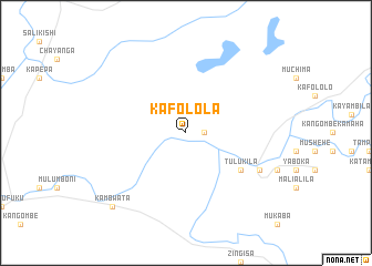 map of Kafolola