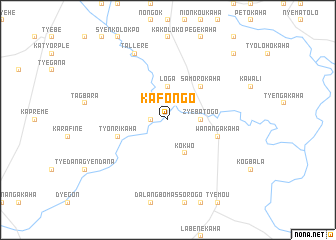 map of Kafongo