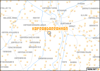 map of Kafr ‘Abd ar Raḩmān