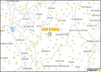 map of Kafr ‘Ābid