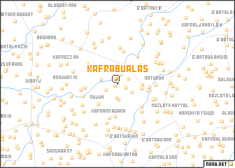 map of Kafr Abū al ‘Āş