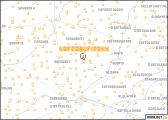 map of Kafr Abū Firākh