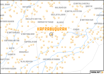 map of Kafr Abū Qūrah