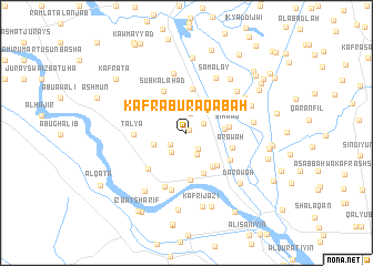 map of Kafr Abū Raqabah