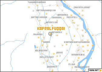 map of Kafr al Fuqqā‘ī