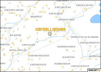 map of Kafr al Libshah