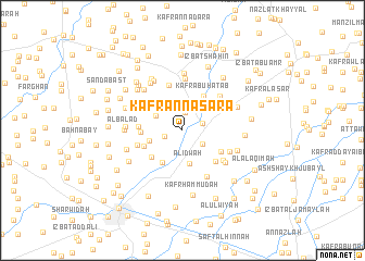 map of Kafr an Naşārá