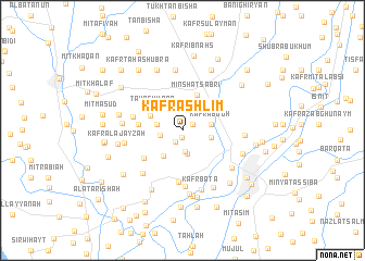 map of Kafr Ashlīm